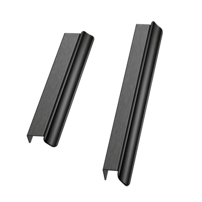 Furnipart Furnipart corner handle VOLET - Brushed matt black