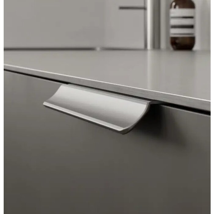 Furnipart Furnipart corner handle VOLET - stainless steel look