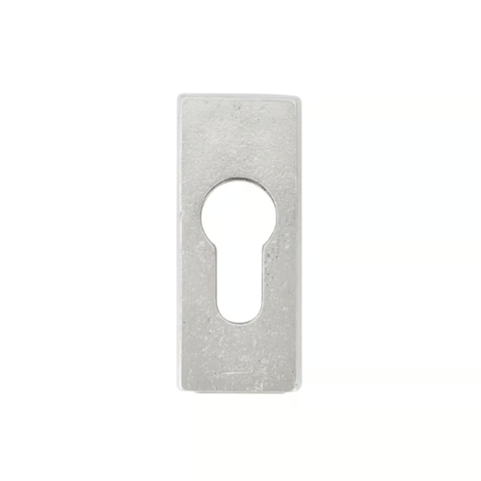 Dauby Rosace de sécurité rectangulaire bronze mat (WBS) 30x68mm