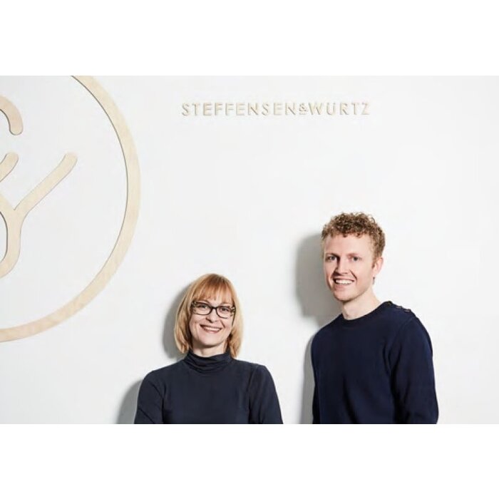 Furnipart Furnipart Meubelgreep SEGMENT H - Blanke eik gelakt / mat zwart