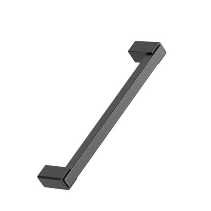 Furnipart Poignée de meuble Furnipart SEGMENT H - Teinté noir / noir mat