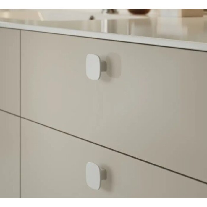 Furnipart Furnipart Möbelknopf TABULA K - Weiße Keramik