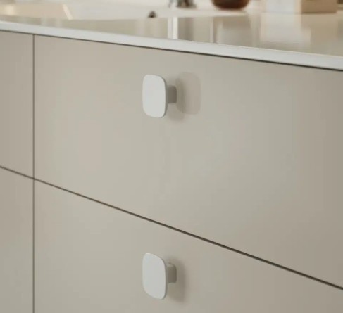 Furnipart Meubelknop TABULA K - Wit Keramiek