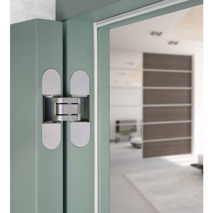 AGB Onzichtbaar 3D scharnier AGB eclipse 2.2 - inox-look