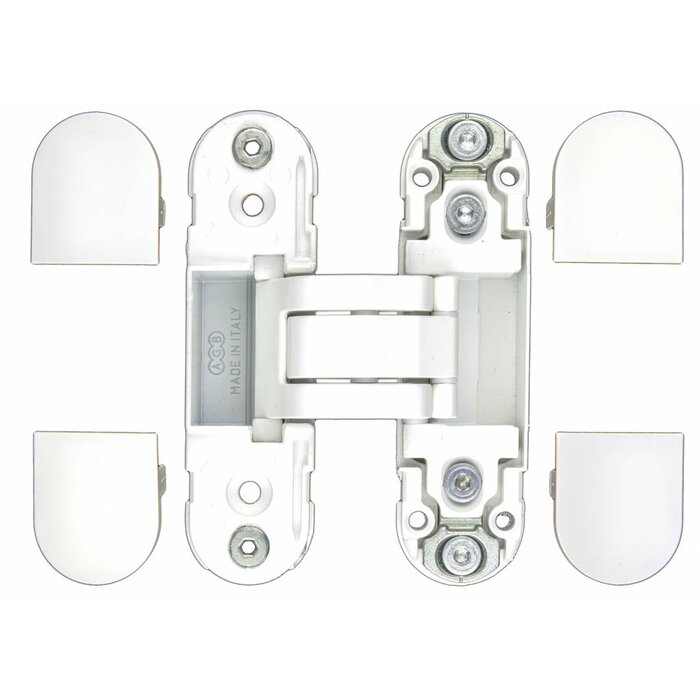 AGB  Onzichtbaar 3D scharnier AGB eclipse 2.2 wit