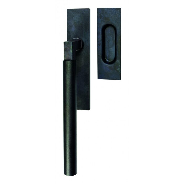 HALCO HALCÖ lift and slide door handle with sliding door handle ZERMATT - Black steel