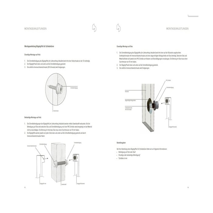 HALCO Poignée de porte HALCÖ ZERMATT - Acier noir