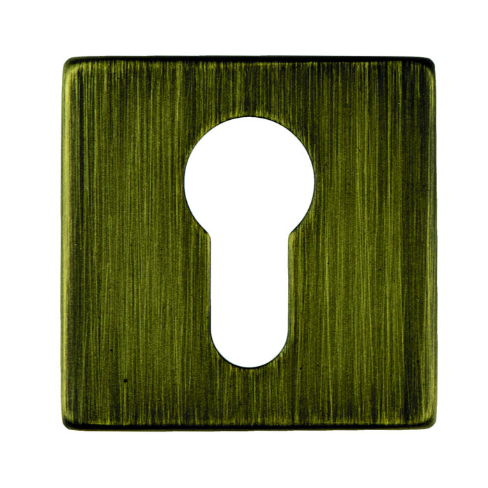 HDD 1 Cilinderplaatje mat brons