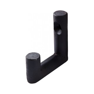 HALCO HALCÖ coat hook - FÜGEN/DAVOS/TUX - Black steel