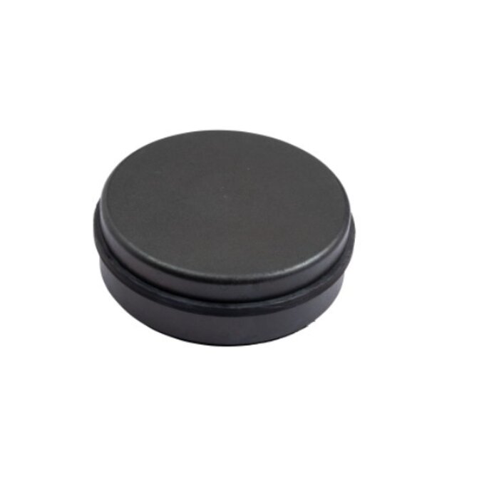 HALCO HALCÖ round loose door stoppers Ø 88mm - Black steel