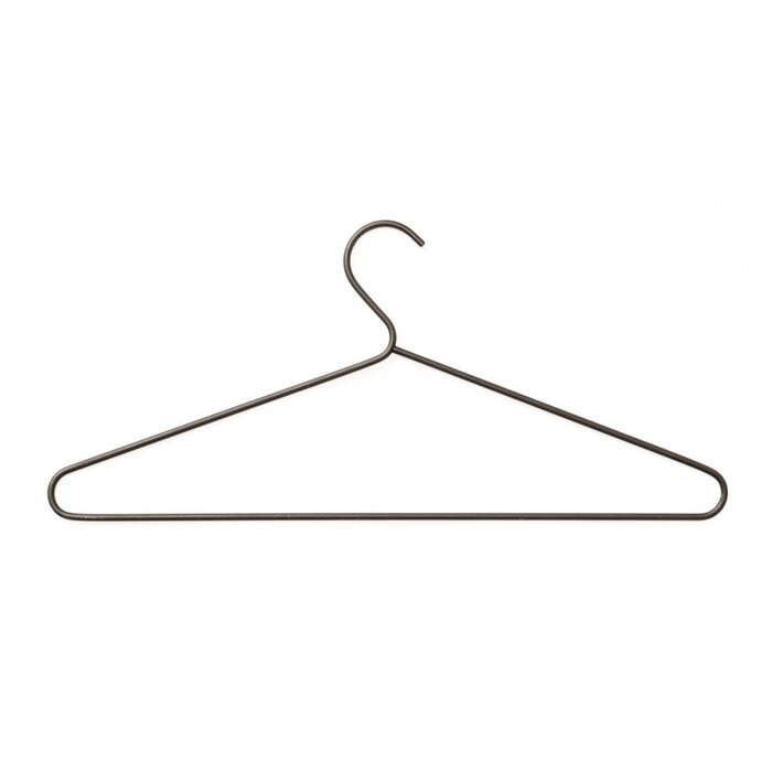 HALCO HALCÖ closed clothes hanger - Black steel