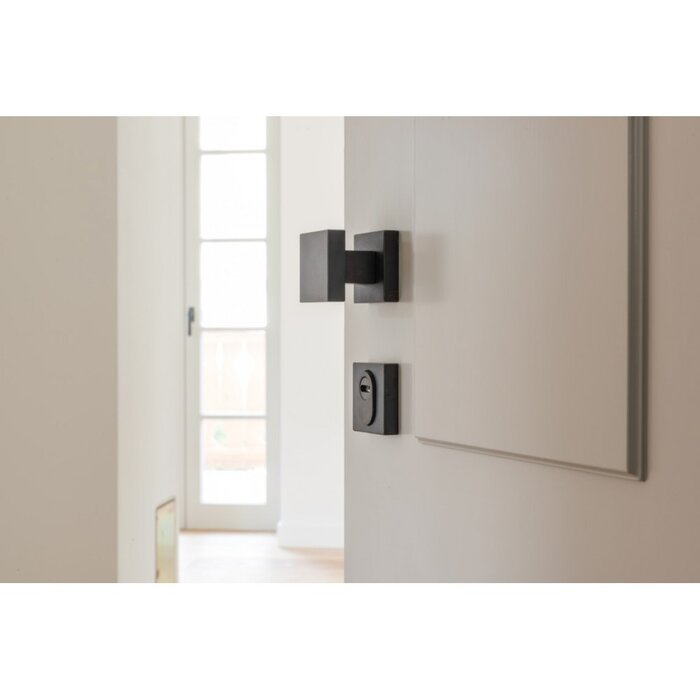 HALCO HALCÖ Safety fitting LECH - Knob and handle - Black steel