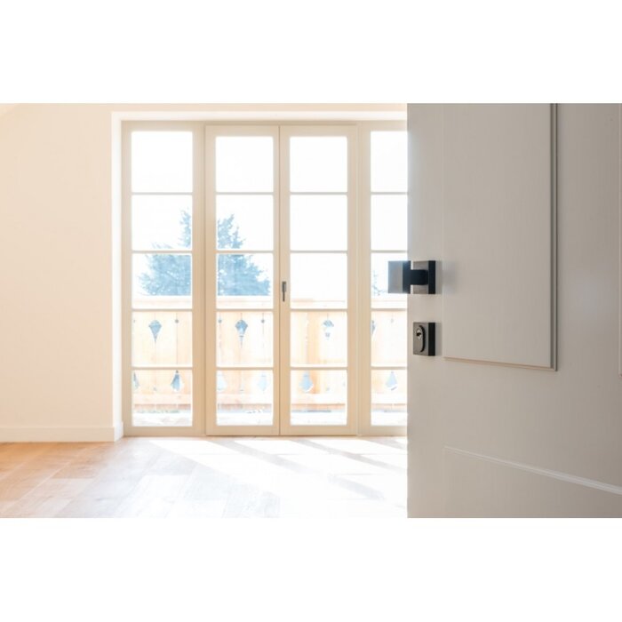 HALCO HALCÖ Safety fitting ISCHGL - Knob and handle - Black steel