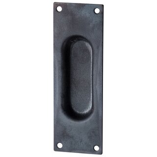 HALCO Poignée de porte coulissante HALCÖ visible vissée - Acier noir