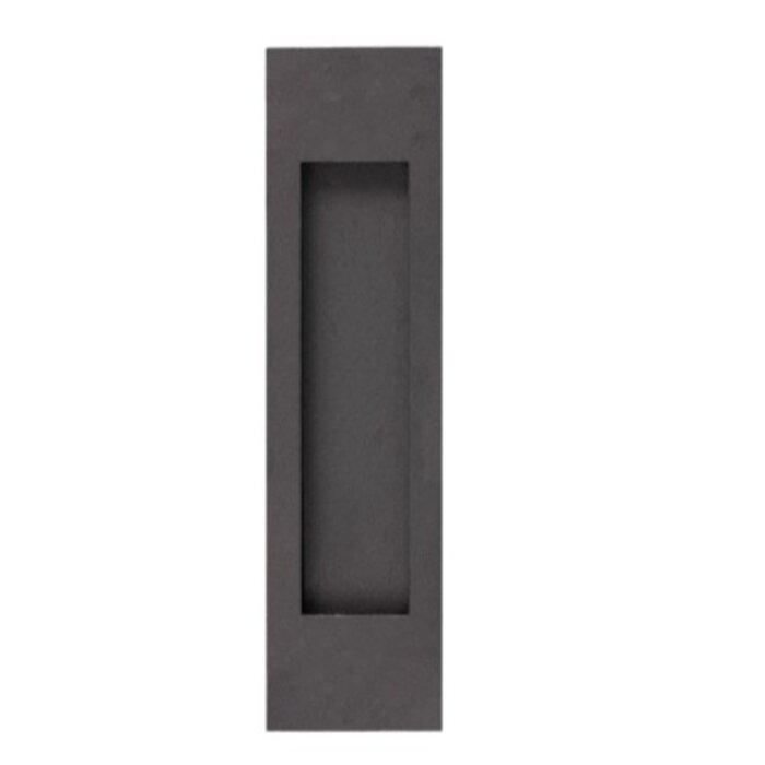 HALCO HALCÖ larger sliding door handle concealed mounting - Black steel