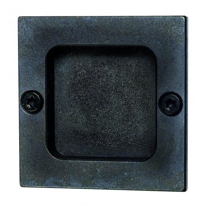 HALCO Poignée de porte coulissante HALCÖ 65x65mm - Acier noir