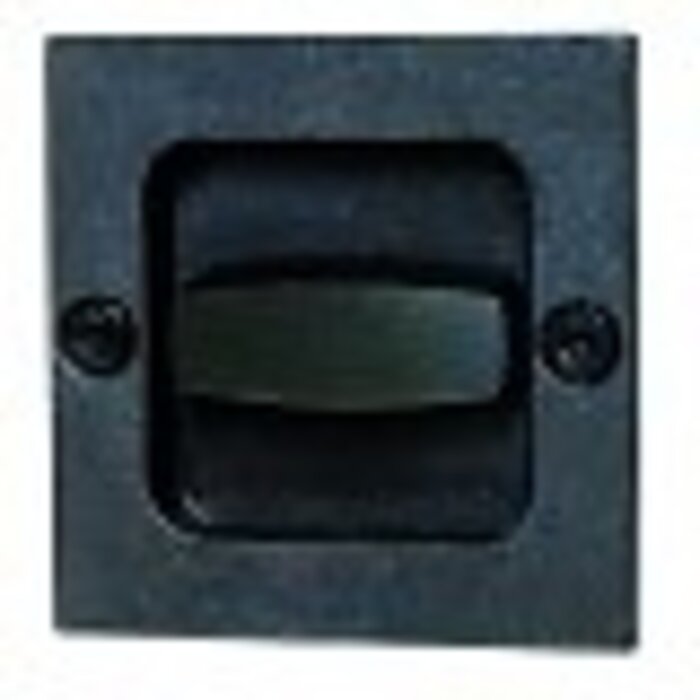 HALCO HALCÖ schuifdeurkom 65x65mm - Zwart staal