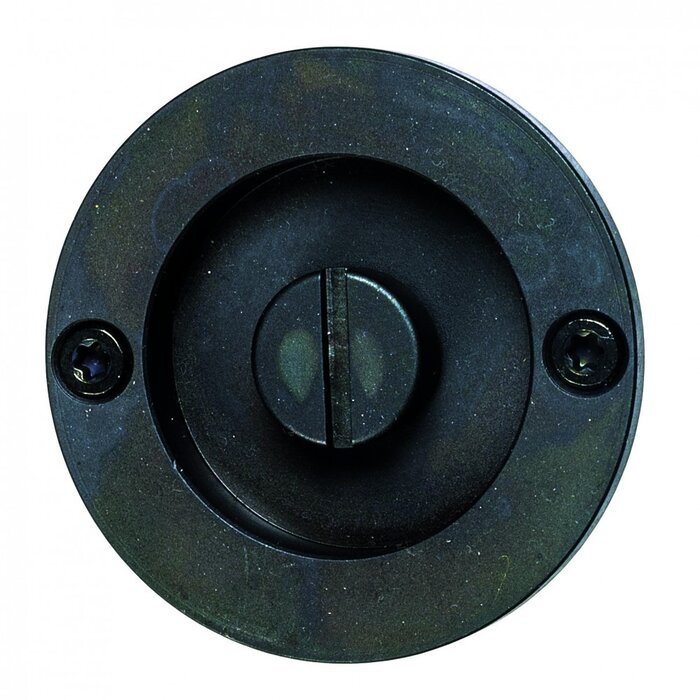 HALCO HALCÖ schuifdeurkom Ø 65mm - Zwart staal