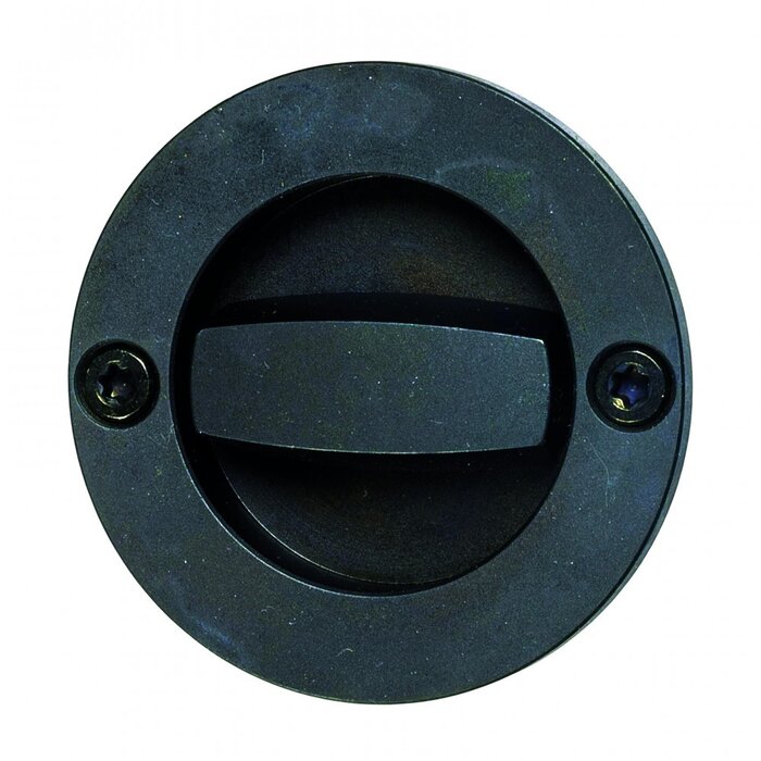 HALCO HALCÖ Schiebetürgriff Ø 65 mm - Schwarzer Stahl