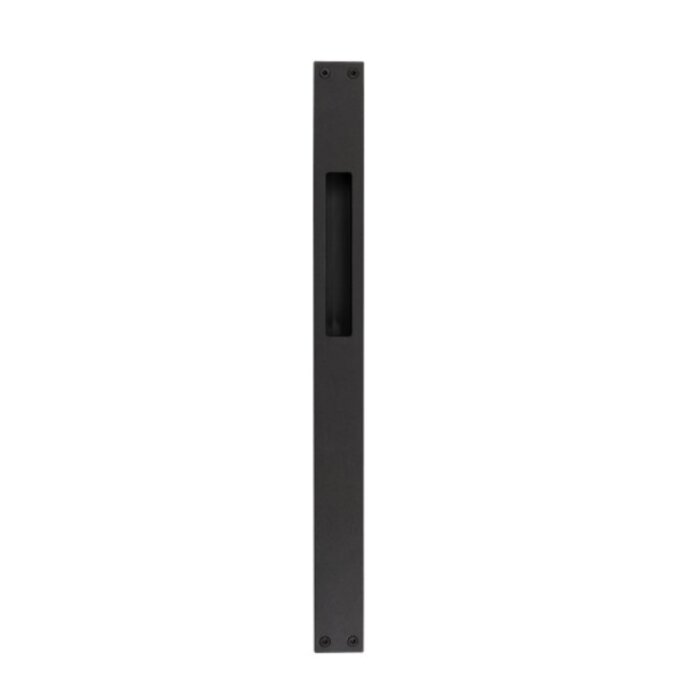 HALCO HALCÖ narrow sliding door handle visible mounting - Black steel
