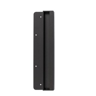 HALCO HALCÖ sliding door handle 300 mm for screwing - Black steel