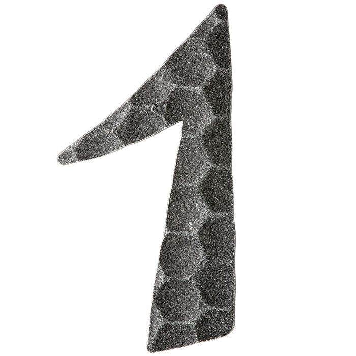 HALCO HALCÖ House numbers rustic +/- 120mm high - Wrought iron patinated