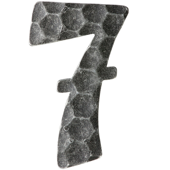 HALCO HALCÖ House numbers rustic +/- 120mm high - Wrought iron patinated