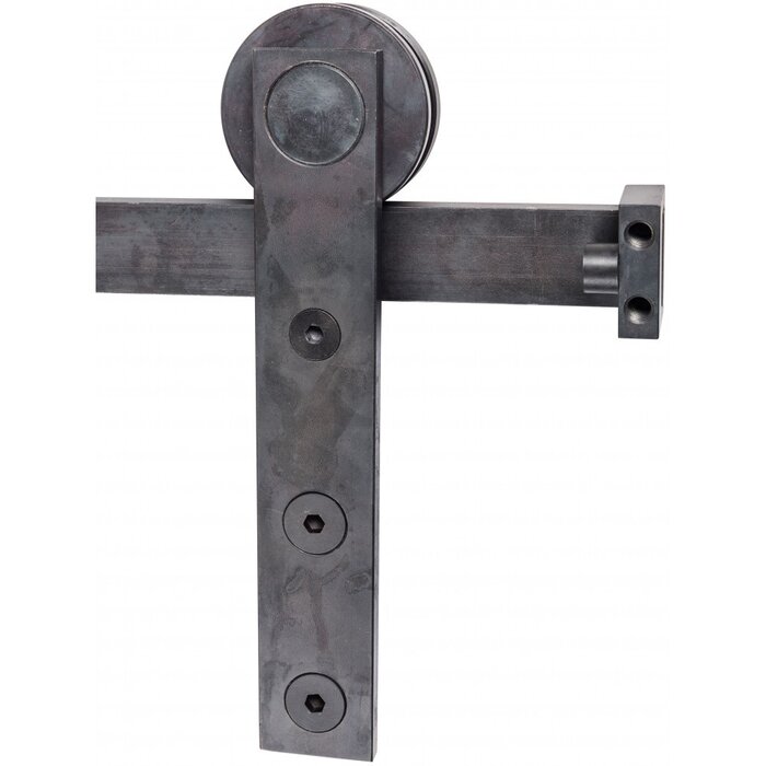 HALCO HALCÖ schuifdeur set voor glazen deuren - 50 mm  - Zwart staal