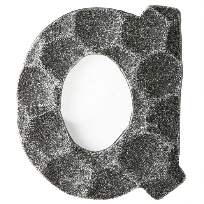 HALCO HALCÖ House letters rustic +/- 70 mm high - Wrought iron patinated