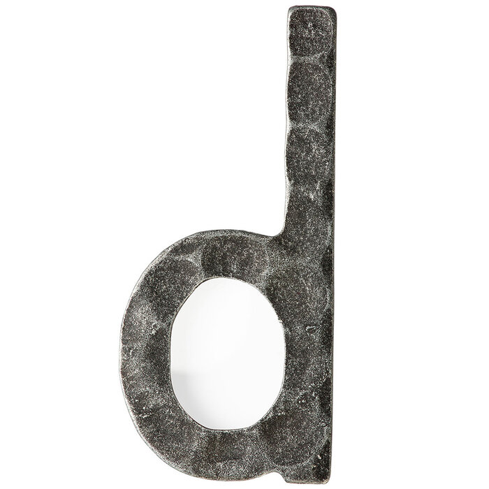 HALCO Lettres de maison HALCÖ rustiques +/- 70 mm de hauteur - Fer forgé patiné