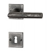 HALCO HALCÖ door handles Davos - unsprung - Raw steel