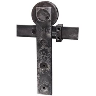 HALCO HALCÖ sliding door set for glass doors - 35 mm - Raw steel