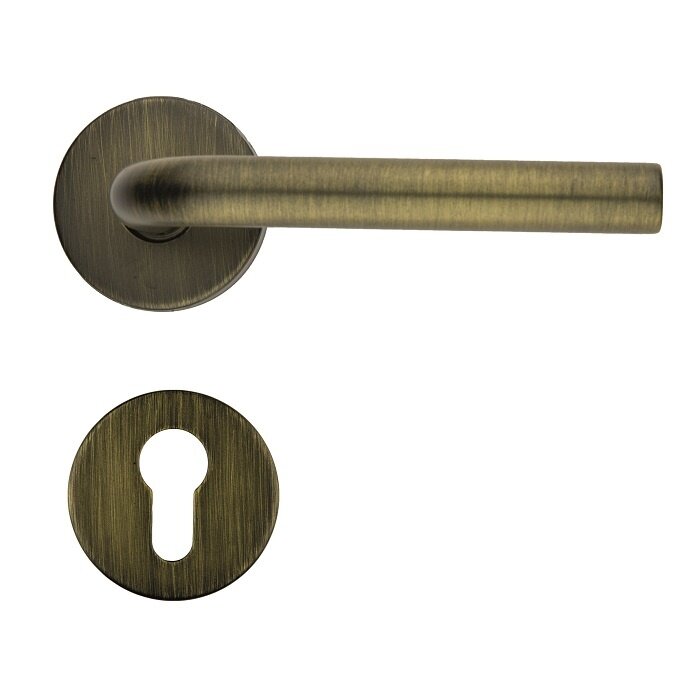HDD Matt bronze door handles L-SHAPE 16 mm
