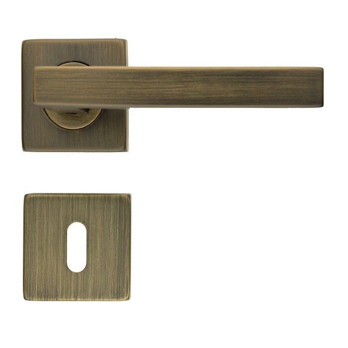 HDD HDD Türgriffe in mattierter Bronze KUBIC SHAPE 16 mm