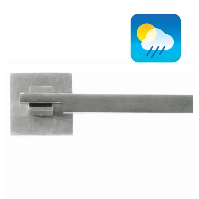 HDD RVS deurklinken 'Square 2'