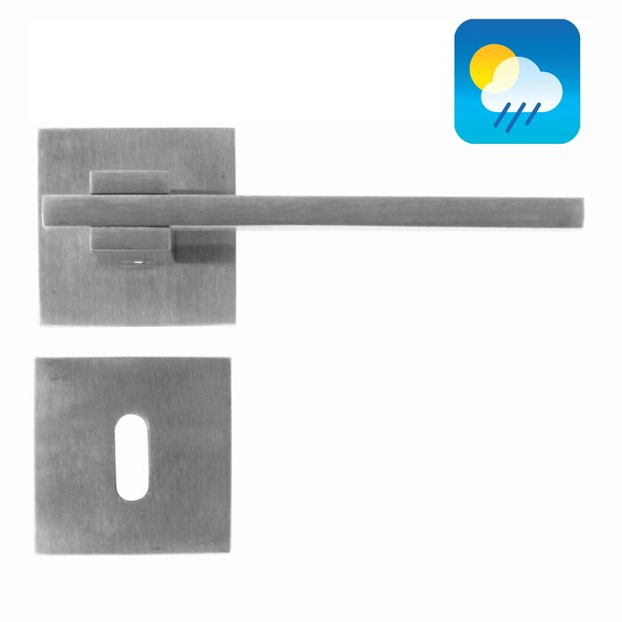 HDD RVS Deurklinken 'Square 3'