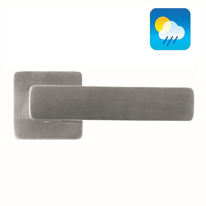 HDD Poignées de porte en acier inoxydable massif 'Rondi'