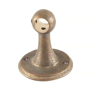 Dauby Stück Mittelstütze Ø 15mm - Rohbronze poliert (RBP)