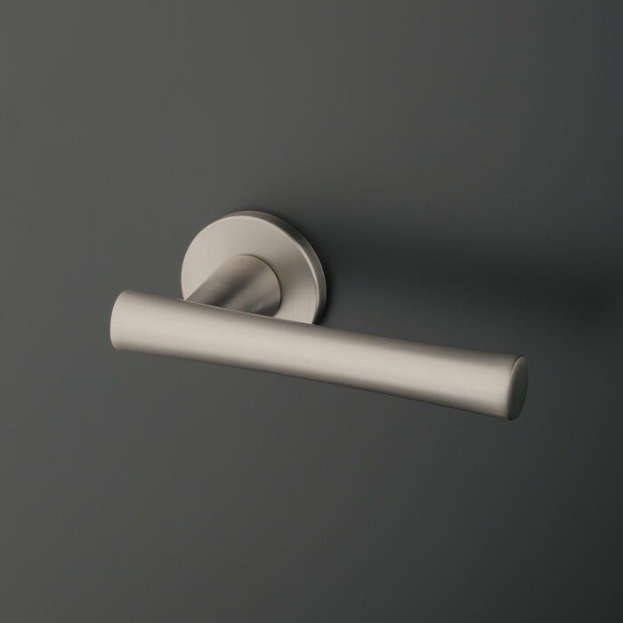 Aprile Massive Aprile Türgriffe PAPAVERA matt Nickel rund Ø 52x7 mm