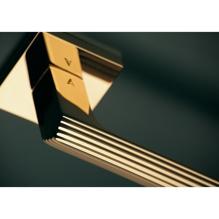 Aprile Solid Aprile door handles LARICE gold polished square 52x52x5mm