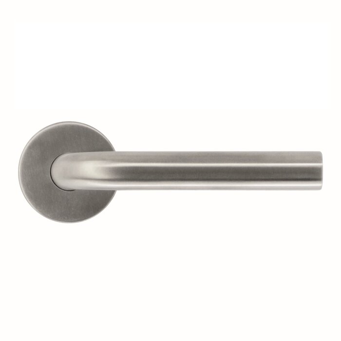 HDD Stainless steel door handles Eco L shape 19 mm