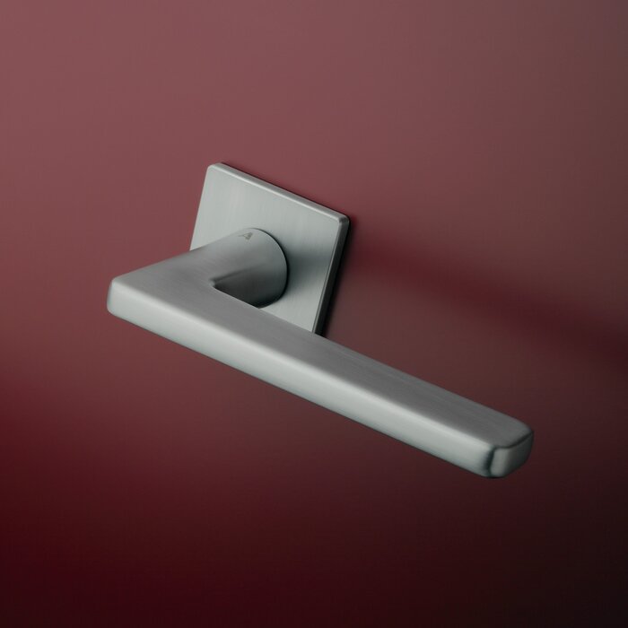 Aprile Solid Aprile door handles SETIA square 52x52x5 mm matt chrome