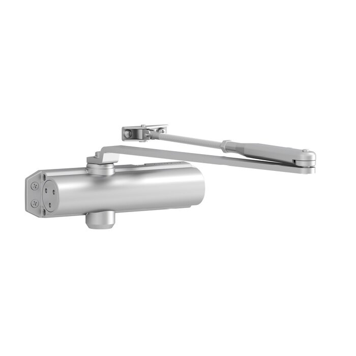 Assa Abloy ASSA ABLOY Türschließer mit Scherenarm, DC120 -EN2/3/(4) - Silbergrau