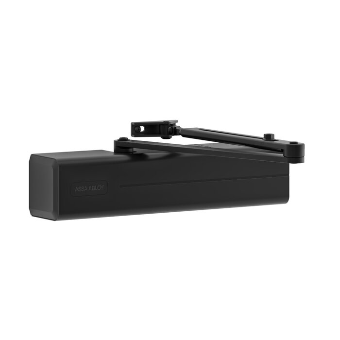 Assa Abloy Ferme-porte à bras ciseaux ou coulissant DC340 - ASSA ABLOY - Noir