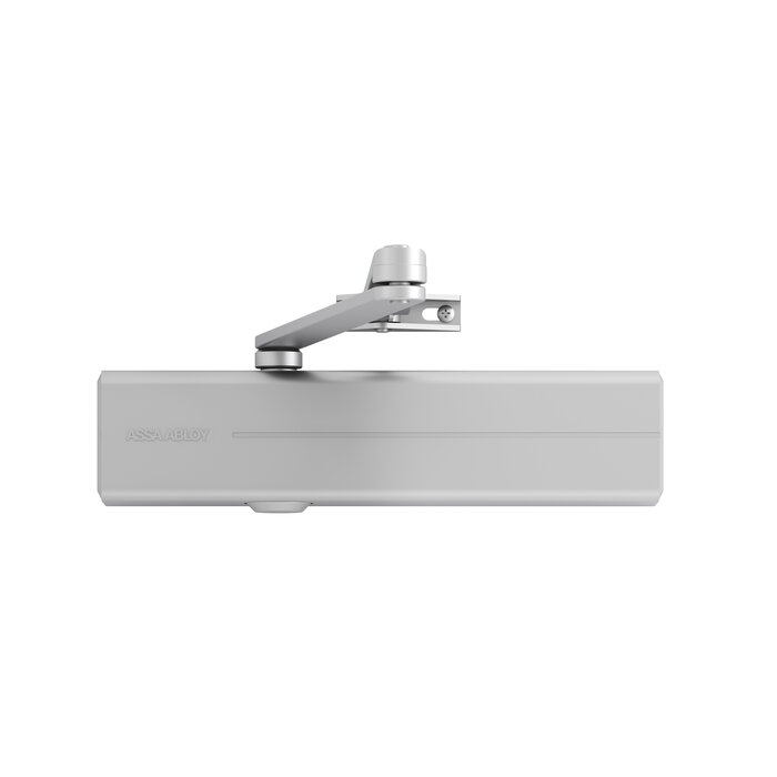 Assa Abloy Ferme-porte DC300 à bras ciseaux pour intérieur et extérieur - ASSA ABLOY - Gris argenté