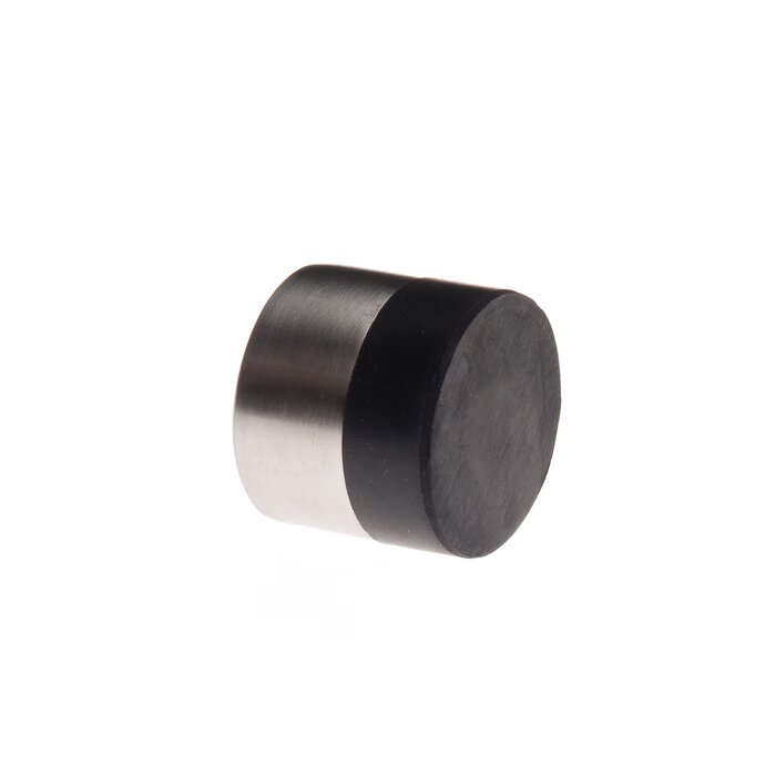 Assa Abloy Cylindrical wall door stop made of stainless steel 30x25mm - brushed stainless steel