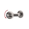 Assa Abloy ASSA ABLOY  bolvormige knop op rond rozet - RVS - Links draaiend