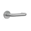 Assa Abloy TONIC-LINE "U" door handles on round rosette - Stainless steel - EN1906 Class 4