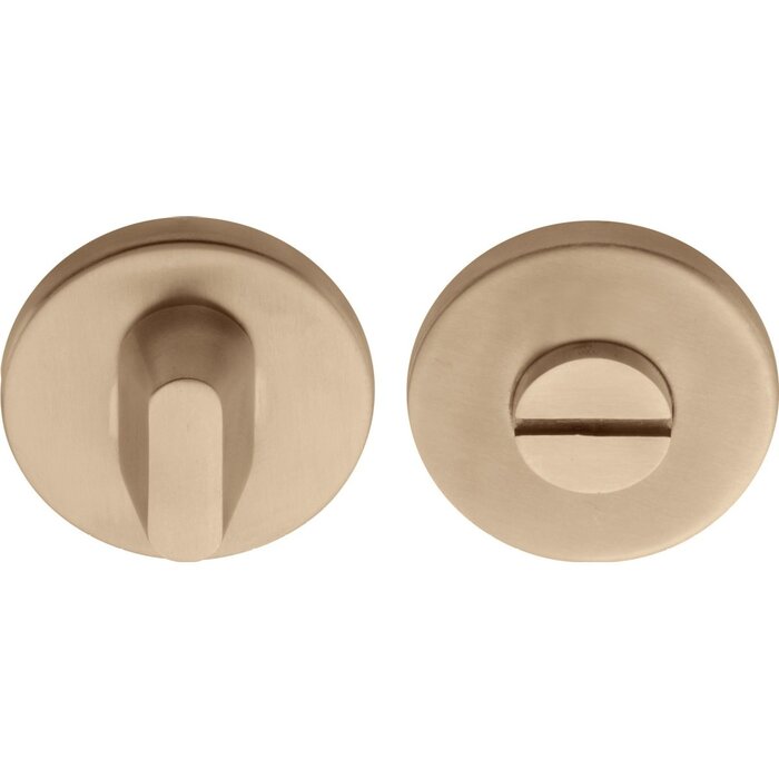 DKS WC50R toilet set without indicator - PVD light bronze - Ø52 mm