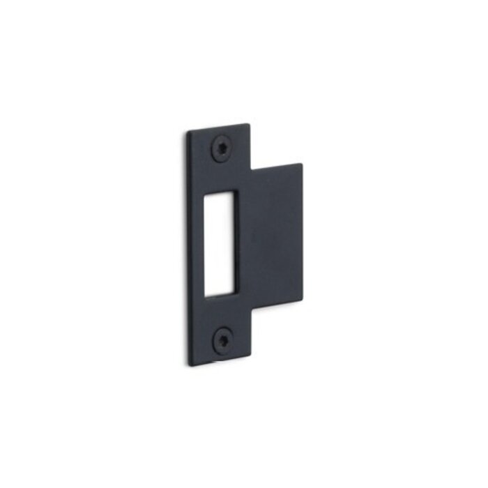 Formani Strike plate barrel lock 70 x 23x43 - matt black